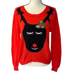Mia Maddison Women's Vintage Christmas Sweater Size XL